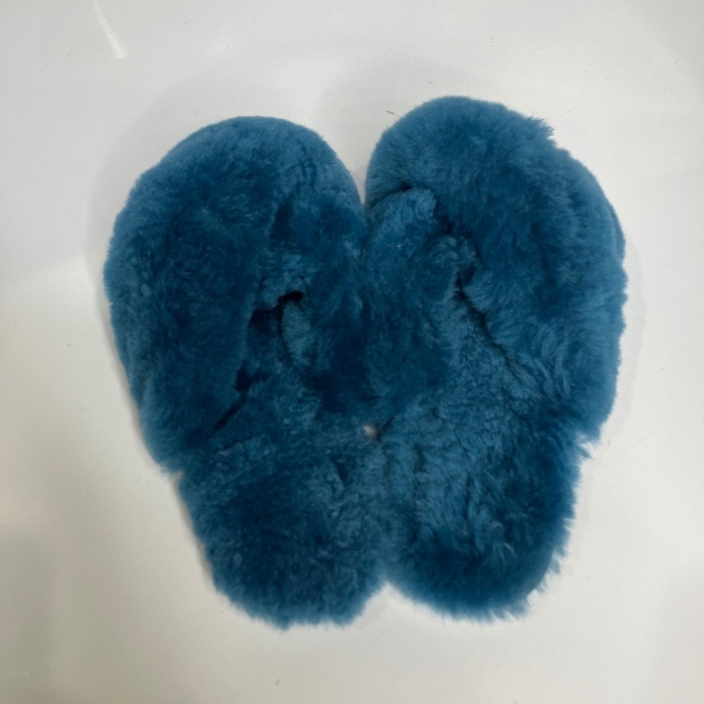 EMU Australia Mayberry sheepskin slippers dark teal women's size 7 winter cozy - Picture 4 of 8